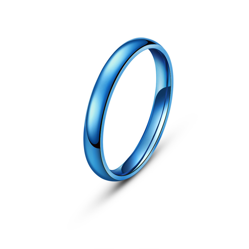 Women's, Couple, Unisex Gender Geometric Titanium Steel Simple Style Rings