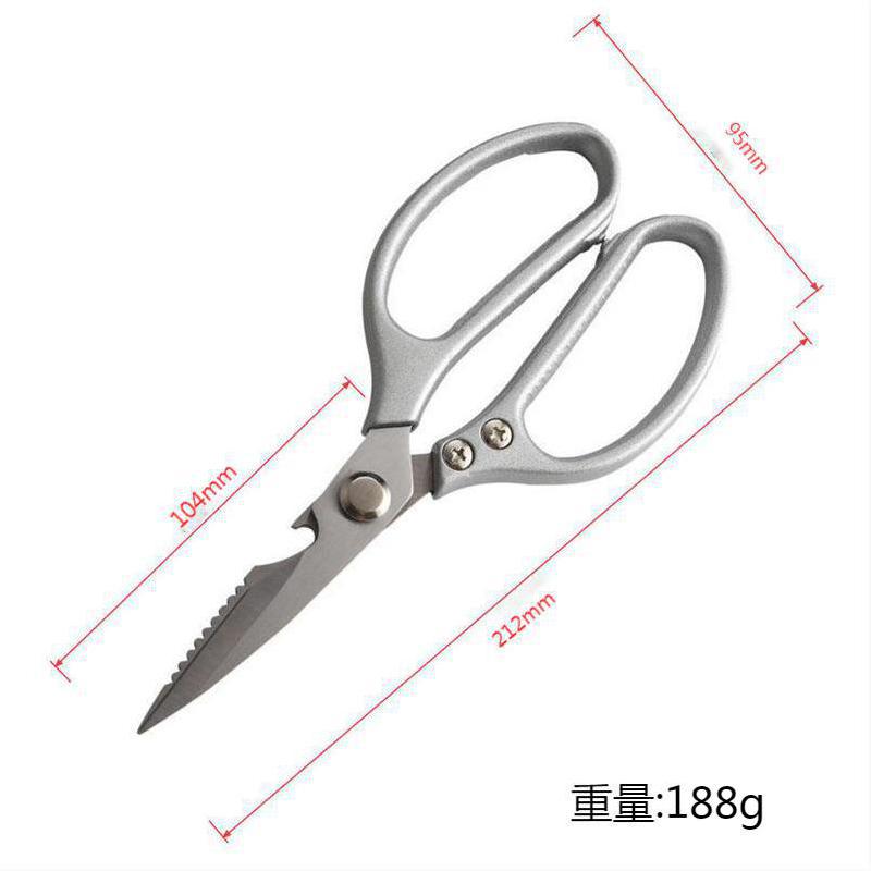 SK5剪刀第一代第四代铝合金家用强力厨房剪刀详情5