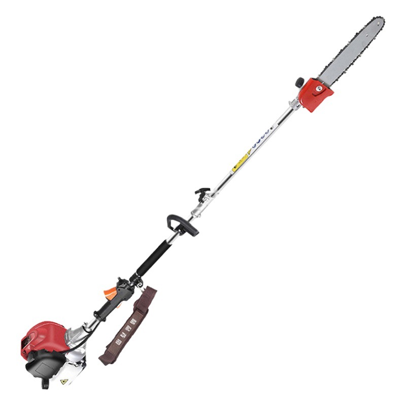 Cortadora de césped a gasolina, sierra para ramas altas, motosierra para podar ramas altas, tijeras de podar de 75 cm, motosierra, cabezal de sierra para ramas altas, máquina multifunción