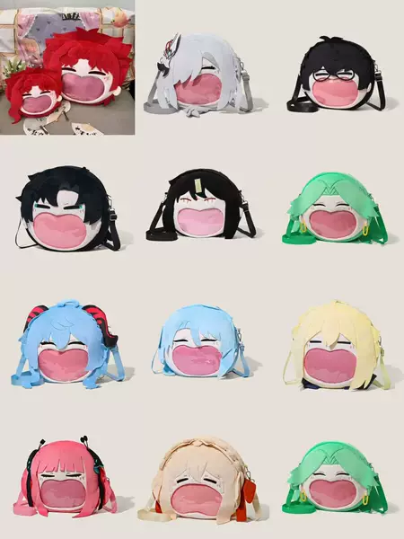 Wholesale Collection of Anime-Style Backpacks, Shoulder Bags, Crossbody Bags, and Handbags Samples