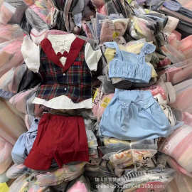 外贸 SHEIN 儿童杂款套装 欧美风男女童童装 亚马逊热销货源批发