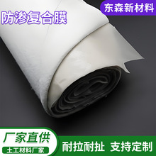 复合土工膜两布一膜一布一膜土工布蓄水池垃圾填埋鱼塘防渗复合膜