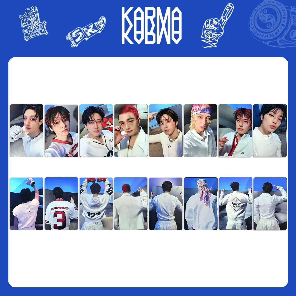 Альбом STRAY KIDS KARMA периферийная фотокарта ограниченная карта HOORAY альбомная карта SKZ специальная фотокарта