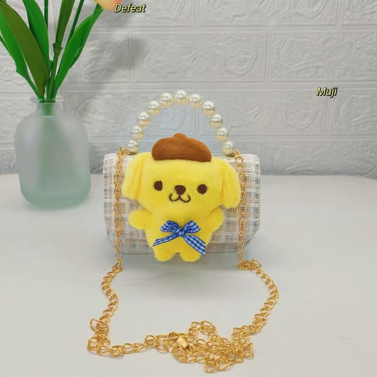 Melody Pearl bolso, bolso de la princesa Kulomi, bolso de cadena, bolso pequeño, bolso de hombro para niñas, bolso de accesorios