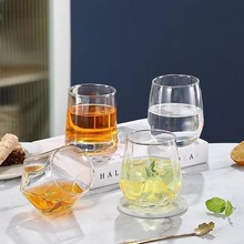 ES高档水晶杯子酒吧300ml冰酒杯水晶玻璃杯礼品威士忌酒杯啤酒杯