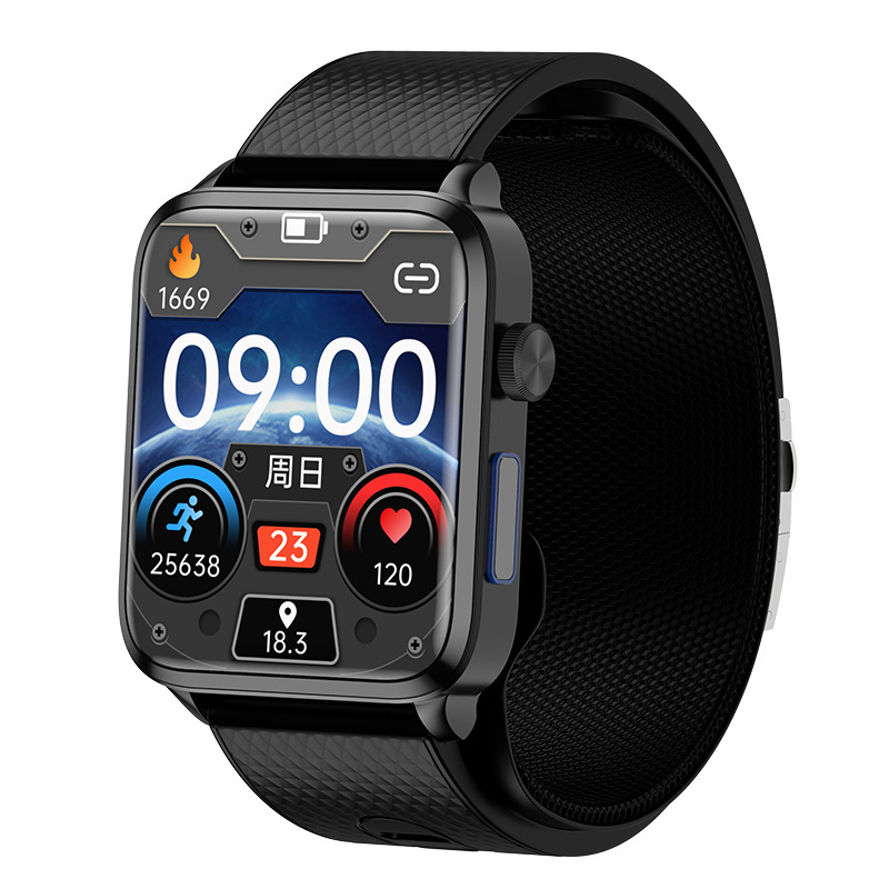 New P300 Smart Watch Airbag Blood Pressure Health Monitoring Blood Sugar Heart Rate Oximeter Step Sports Watch