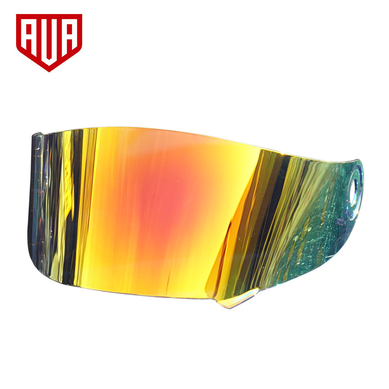 AVA original dinastía motocicleta casco parabrisas hombres y mujeres modificación accesorios galvanoplastia lente galvanoplastia protección solar roja