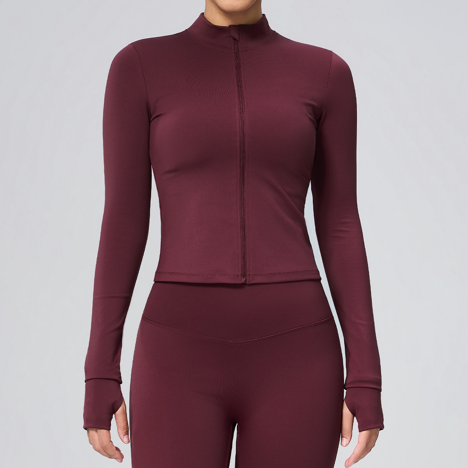 ルル ジップアップ タイトフィット 長袖 ヨガウェア レディース ランニング フィットネスウェア ジャケット クラウドのような通気性 スポーツトップ ジャケット