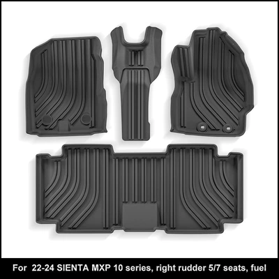 Suitable for 22-24 Toyota Sienta MXP 10 series car-specific floor mats and TPE trunk mat for cross-border sales
