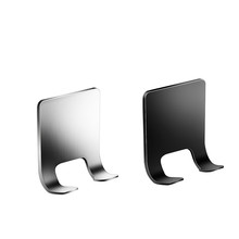 不锈钢电源插头插座挂钩强力粘钩收纳免打孔剃须刀挂钩收纳支架