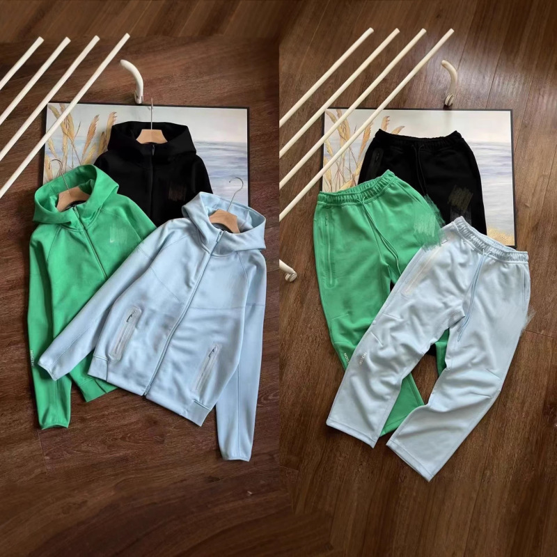 Cross-Border In-Stock Nocta Collaboration Printed Sports Casual Sweatshirt Cardigan Jacket and Pants Set Couple's Style Cross-Border In-Stock Nocta Collaboration Printed Sports Casual Sweatshirt Cardigan Jacket and Pants Set Couple's Style