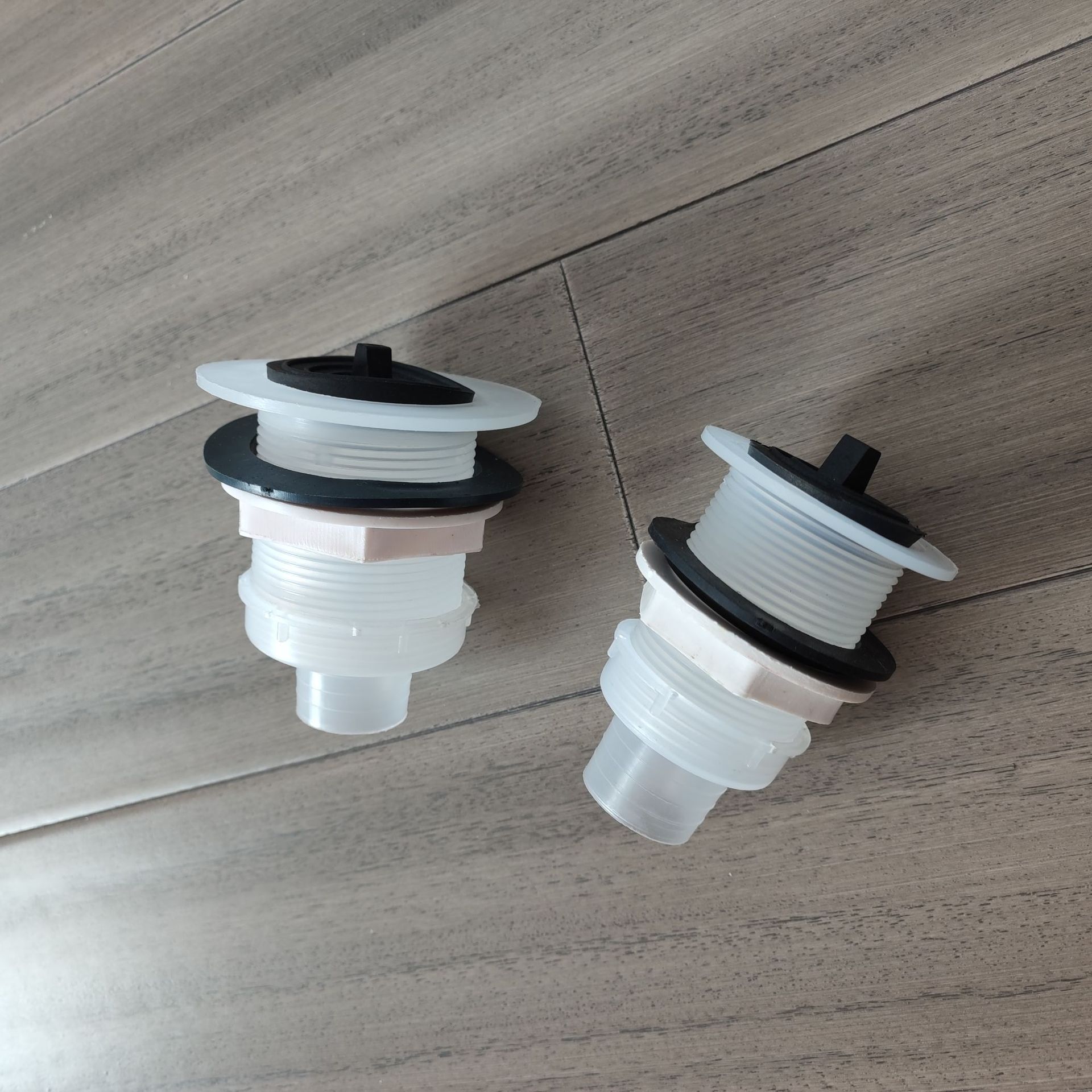 Plastic drain, laundry sink, drain outlet adapter, mop sink, threaded drain cover manufacturer's discount details Picture