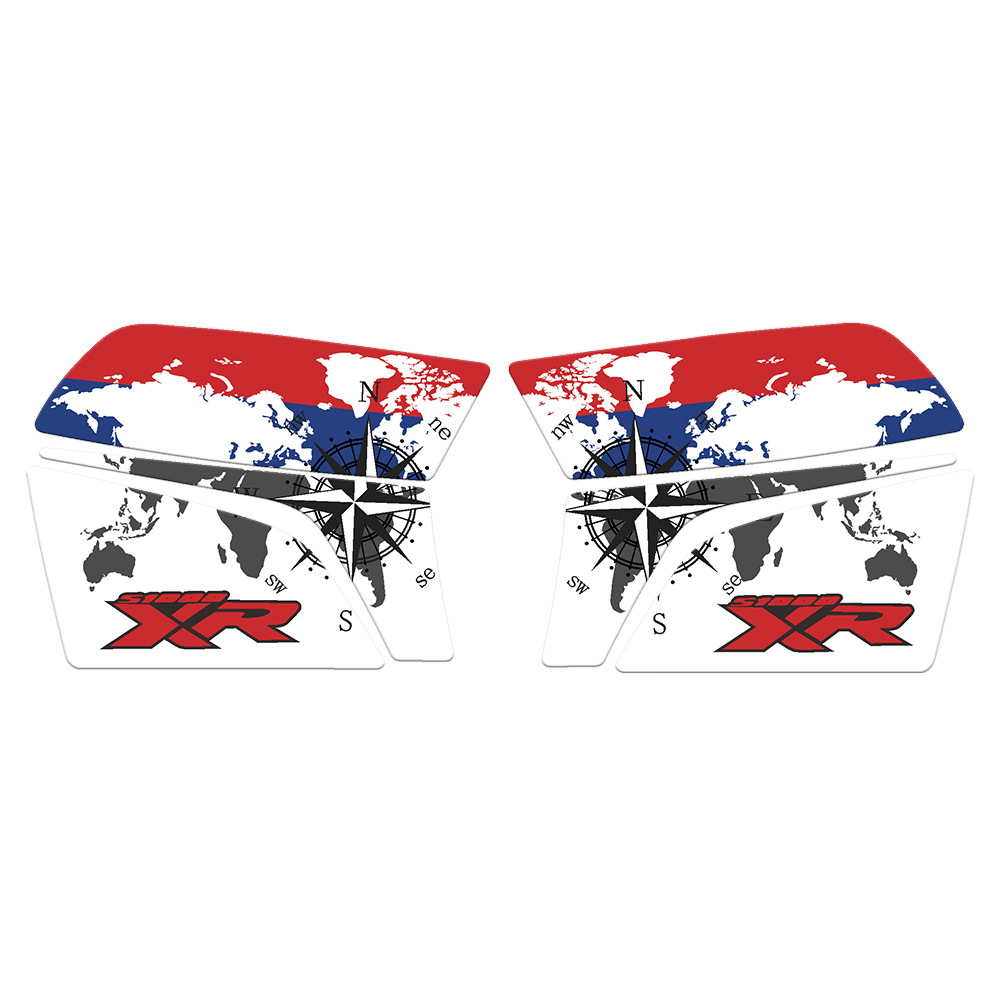 Adecuado para BMW S1000XR pegatinas para equipaje pegatinas decorativas modificadas pegatinas protectoras impermeables pegatinas para baúl