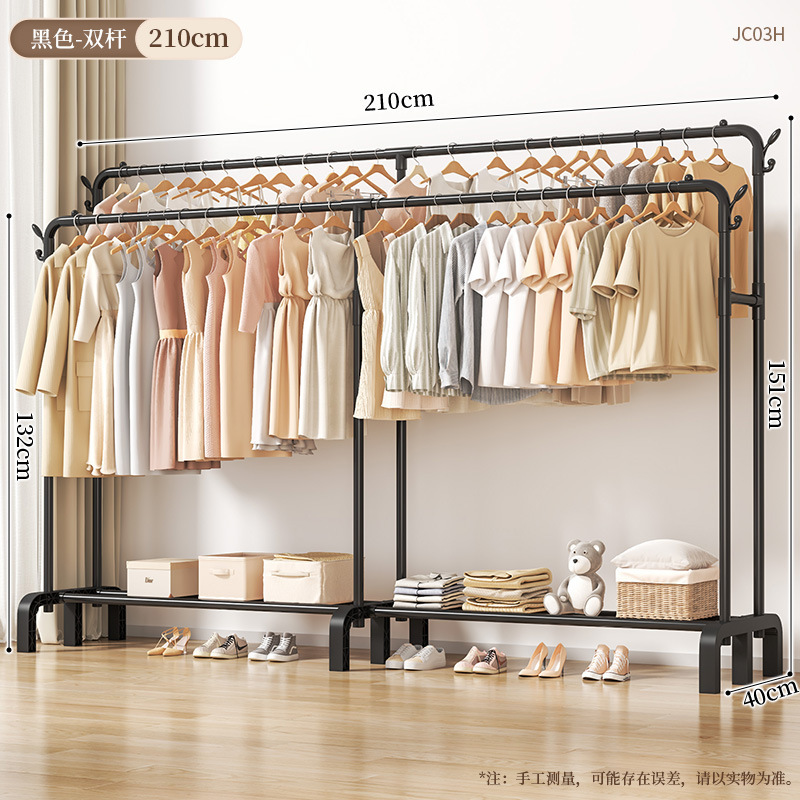 JC03H-더블 폴 익스텐션 210 블랙