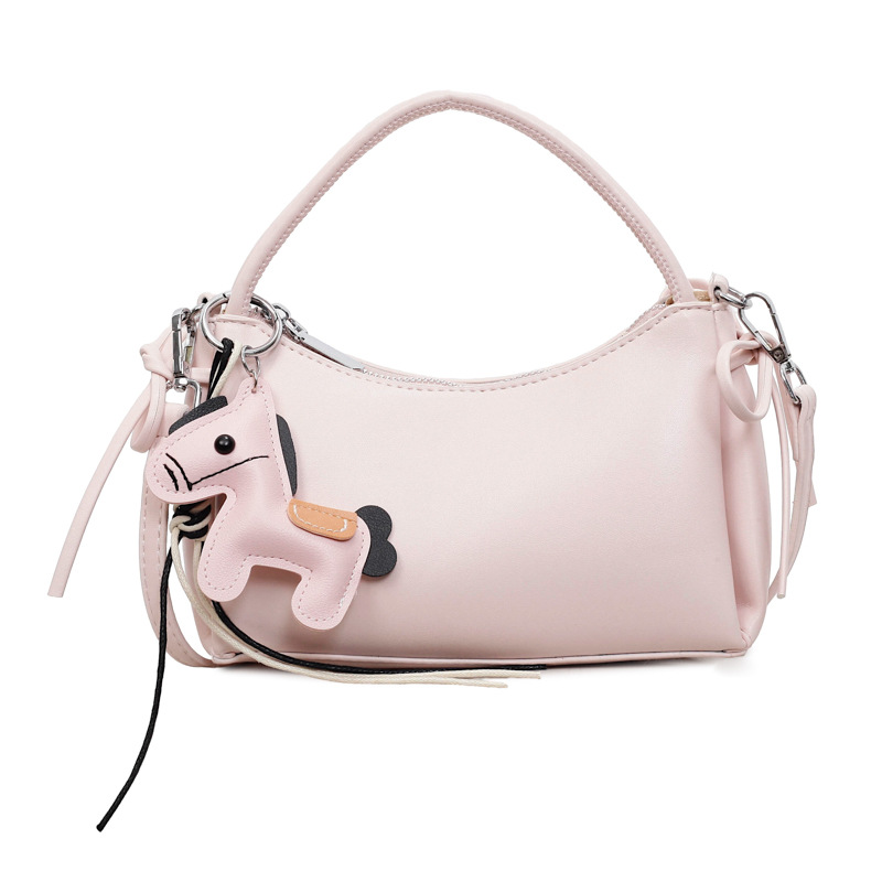 Meilade viento suave cuero brazo bolso para mujeres 2026 nuevo estilo de moda de viaje bolso de hombro sensación diaria simple mochila
