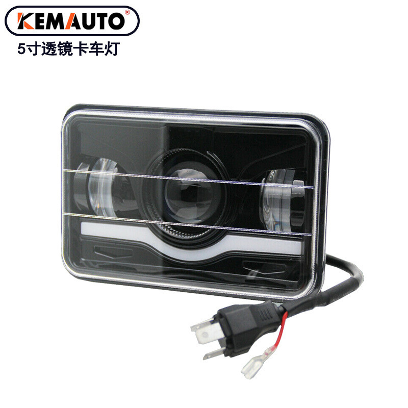 Wave-Style 5-Inch 4X6 Wrangler Car Lights Square Shape Car Led Headlights for Trucks and Pickups 5inch Square Lights with Wave Pattern Wave-Style 5-Inch 4X6 Wrangler Car Lights Square Shape Car Led Headlights for Trucks and Pickups 5inch Square Lights with Wave Pattern