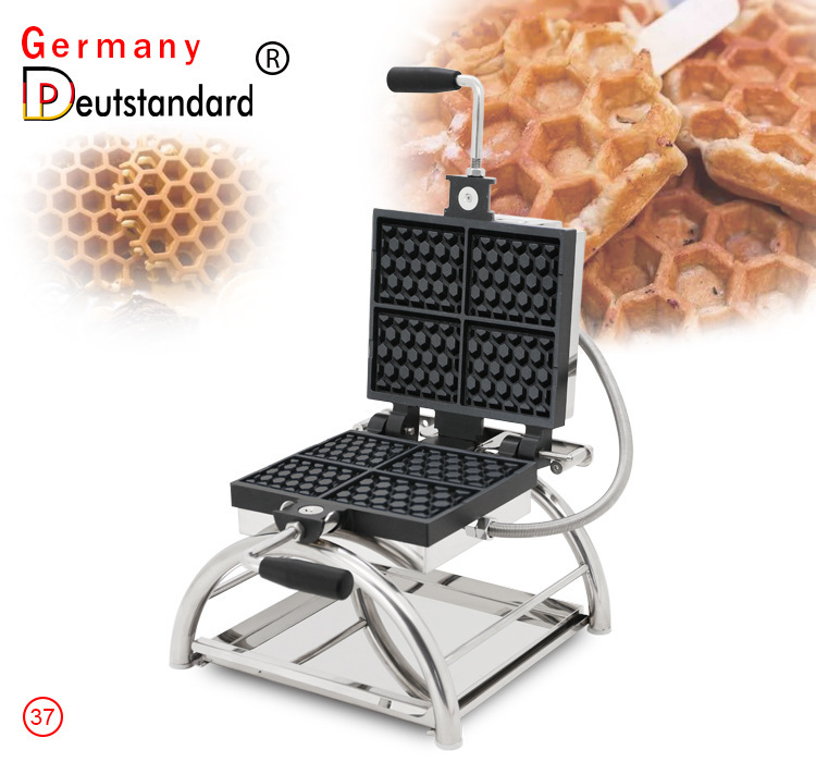 新款网红小吃蜂巢饼蜂窝华夫机烤饼机松饼机东南亚热销设备np37