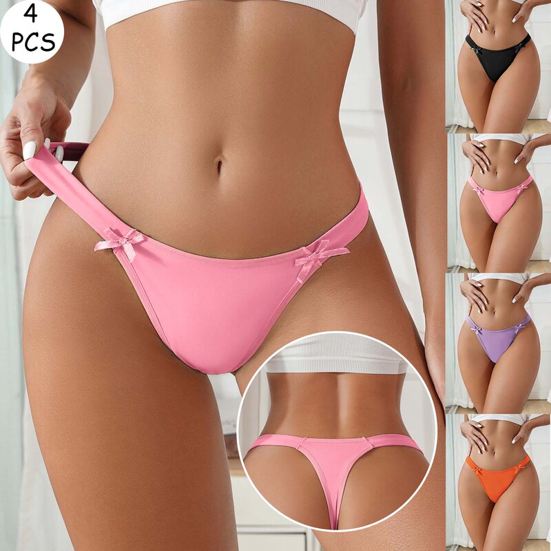 Cross-border new one-piece half-hip sexy thong Amazon for low waist breathable ladies European and American underwear