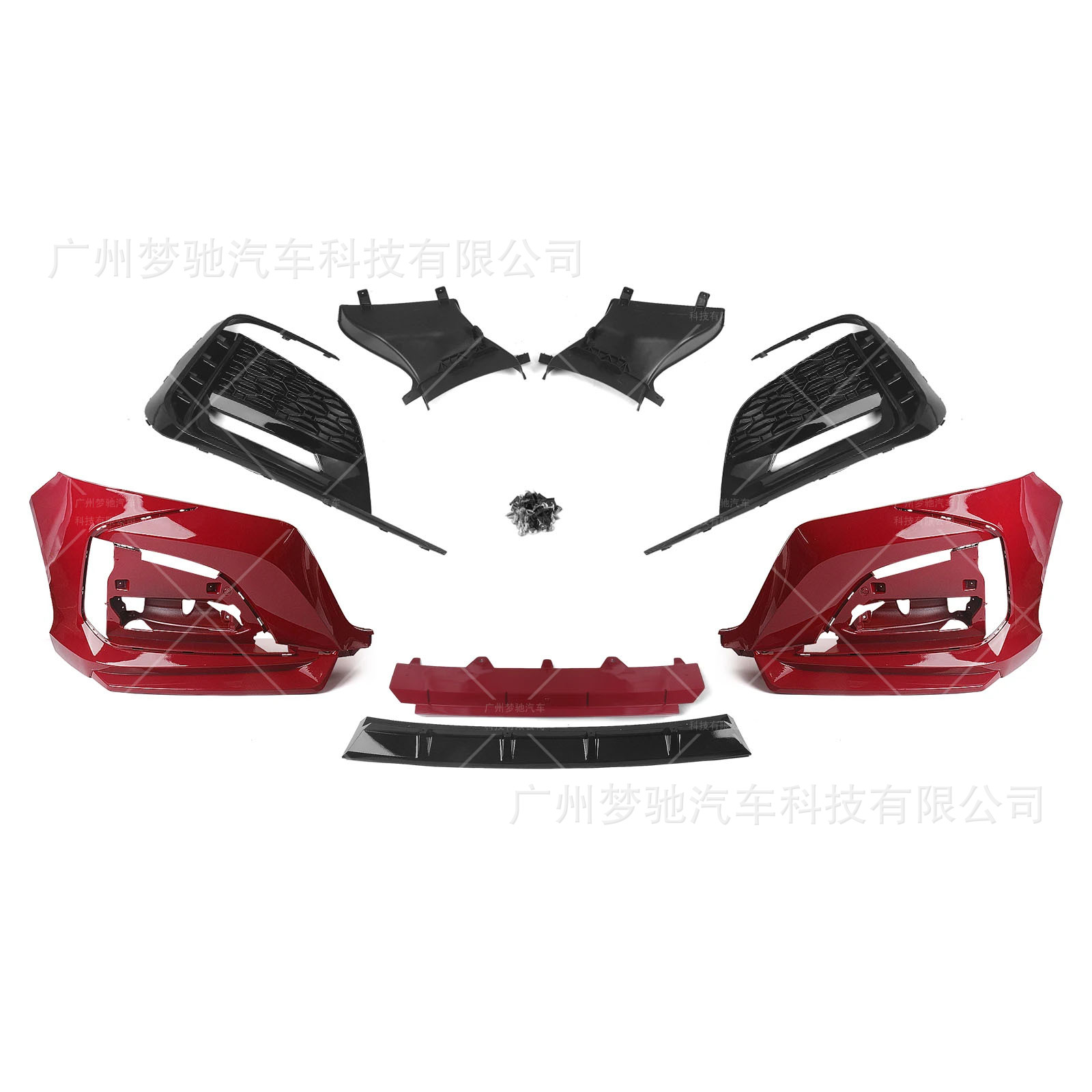 18-20 Tenth Generation Accord Front Bumper Car Shell Yofer Longying Front Bumper Surround Kit Front Lip Front Spoiler