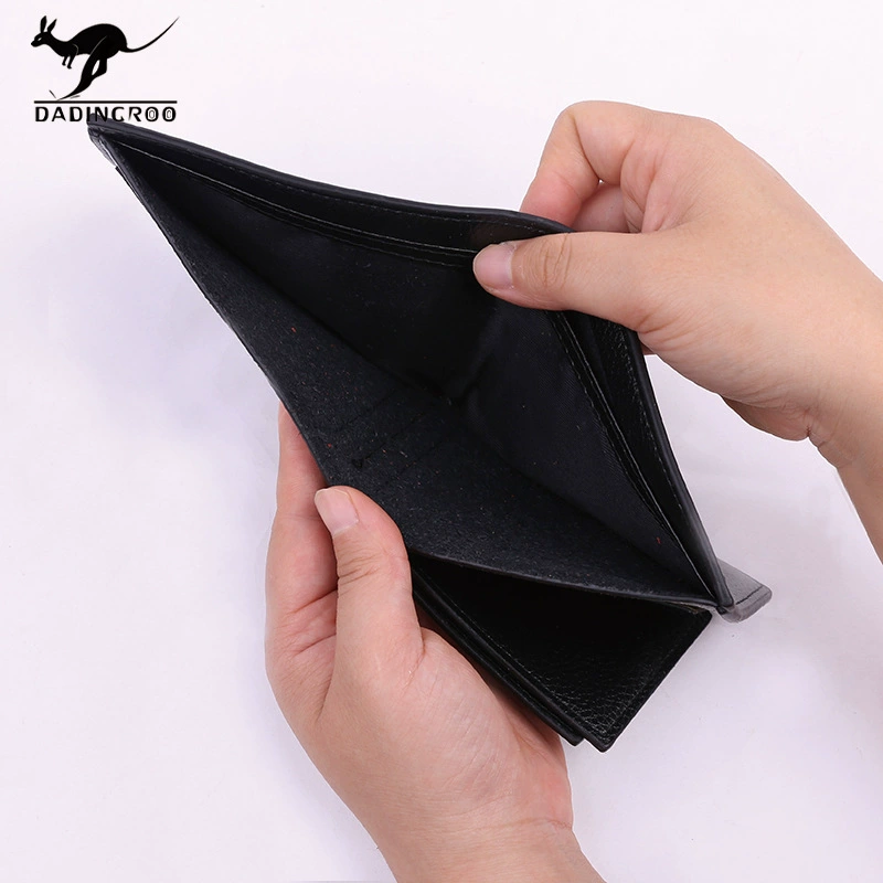 Polyurethane short wallet, card holder for driver's license