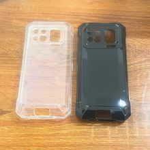 适用于道格Doogee S200 max 手机壳保护套全透明光面黑素材TPU