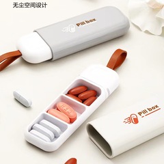 リビングルームポータブルピルボックス密封された小型ピルボックス機内持ち込み家庭用プラスチック収納3コンパートメント包装ボックス