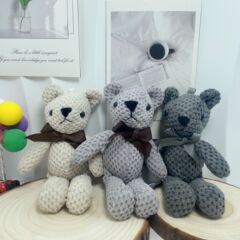 卸売ぬいぐるみパイナップルクマキーペンダントバッグペンダントソフトかわいいかわいい子供のおもちゃペンダントギフト
