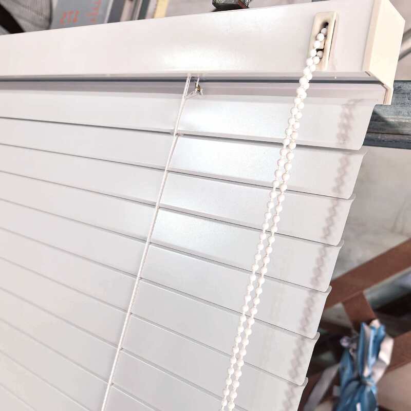 L-Shaped Aluminum Alloy Blinds for Office, Living Room, Kitchen, Bathroom, Toilet, Privacy Protection Curtains, New Chinese Style