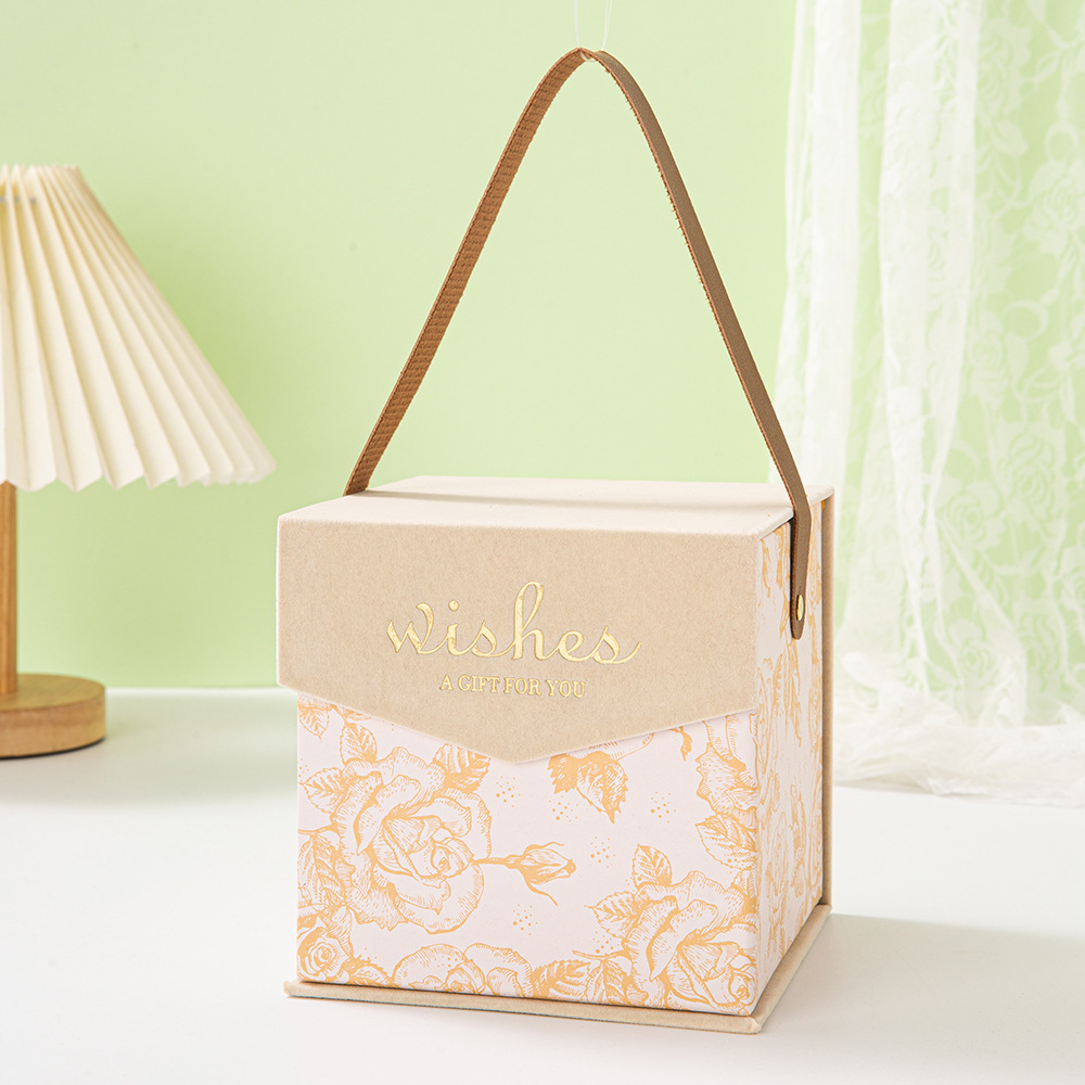 베이지; 작은 크기 10*10*10cm