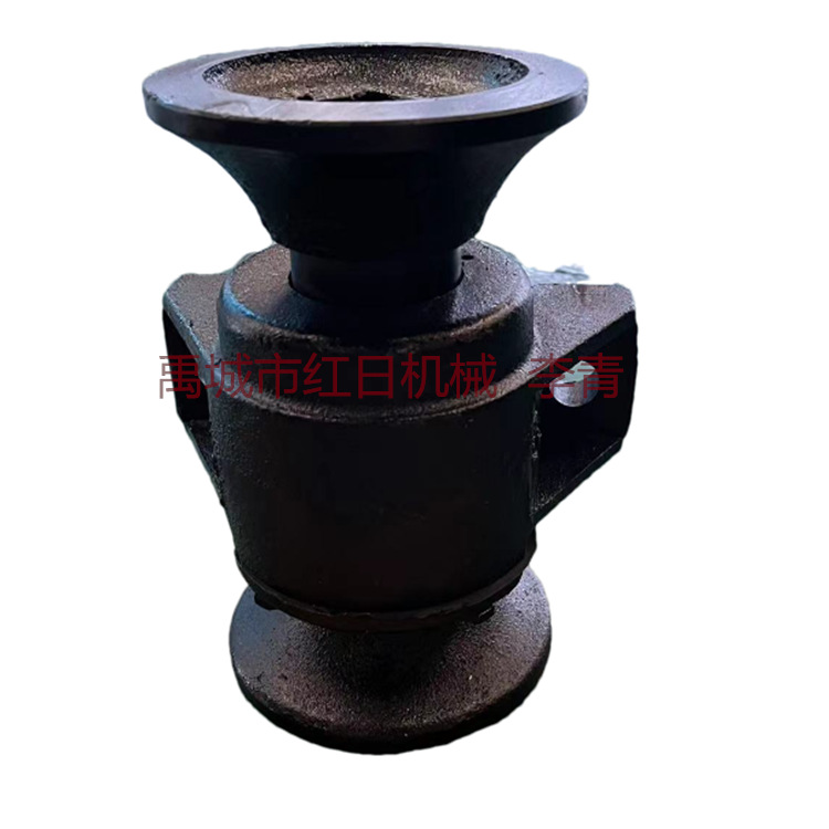 德州圆盘耙轴承座    40方孔圆盘耙轴承   焊接间管轴盘