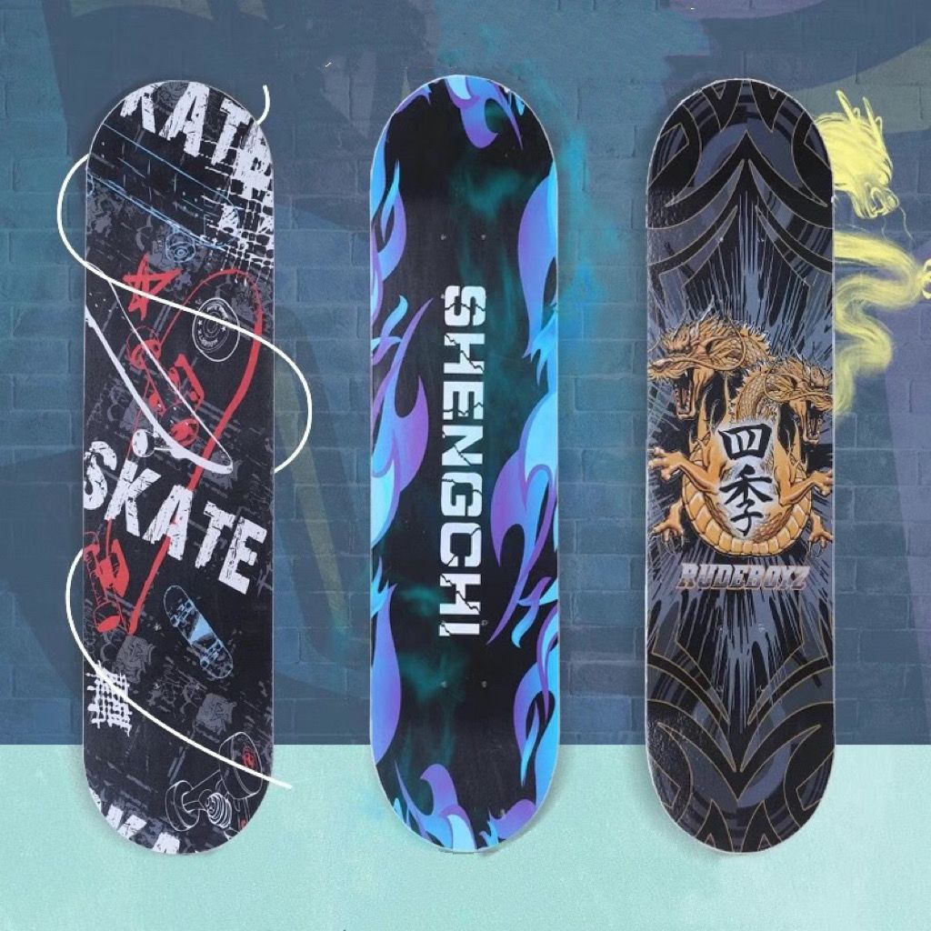 Beginner Scooter for Ages 6 to 12, Turnable, Anti-Fall, Suitable for Children, Adults, and Girls, Four-Wheel Skateboard with Flashing Lights and Double Kickboard