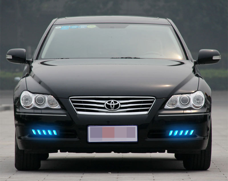 Suitable for Toyota 05-09 Old Reiz Models, Reiz Modified Special Led Front Bumper Daytime Running Lights