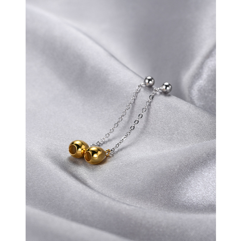 Pendientes de borla de gota de agua para mujeres s925 plata esterlina nicho diseño 2024 nuevo estilo pendientes largos pendientes elegantes pendientes