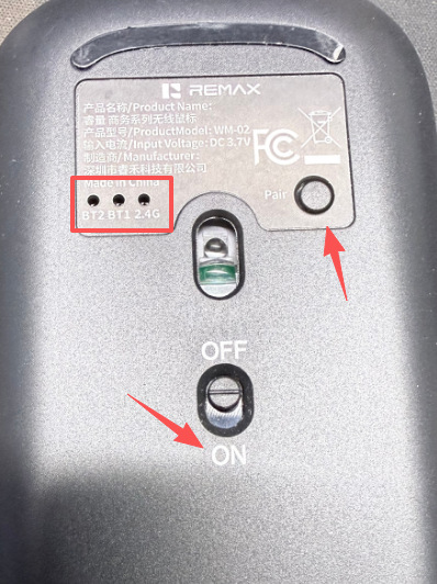 remax 简约商务办公无线鼠标双模蓝牙2.4g电脑笔记本鼠标光电滑鼠