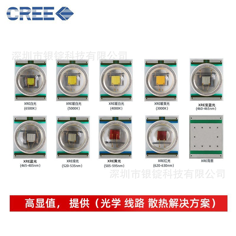 creeXRE 7090 ׹ led ֵͲ3wƬled