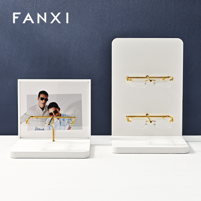 FANXI 근시 안경 선글라스 디스플레이 소품 고급 안경 디스플레이 랙 안경점 보관 랙