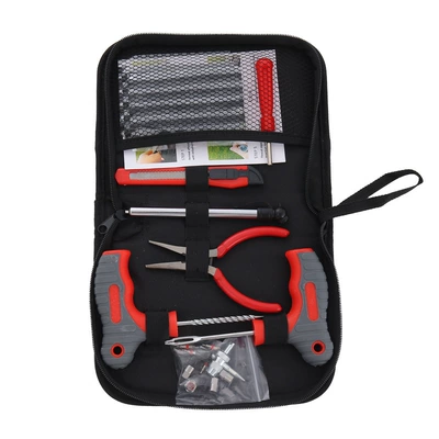 Cross-border hot sale 34pc vacuum tire repair tool motorcycle electric car repair tire repair set tool (Kempinq və səyahət) - 34pc-tire-repair-tool