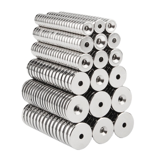 J8 Magnet J8 Magnet Round Square Salvage Countersunk Head High Hole with Hole Iron Removal Magnetic Sticker Magnet G3 Piece Pot G3