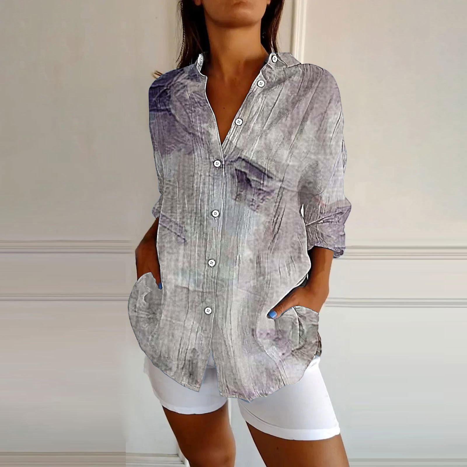 (Cross-border trading), shirt, 3D, European style