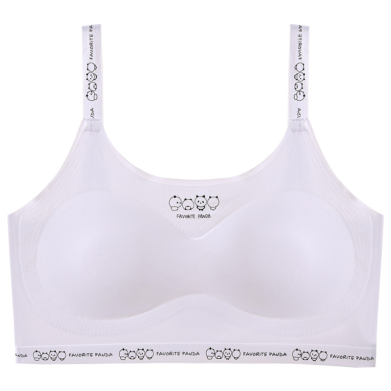 Período de desarrollo del sujetador de las niñas estudiantes de la escuela primaria verano ropa interior de las niñas de seda de hielo fino niñas niños mayores niñas chaleco de las niñas