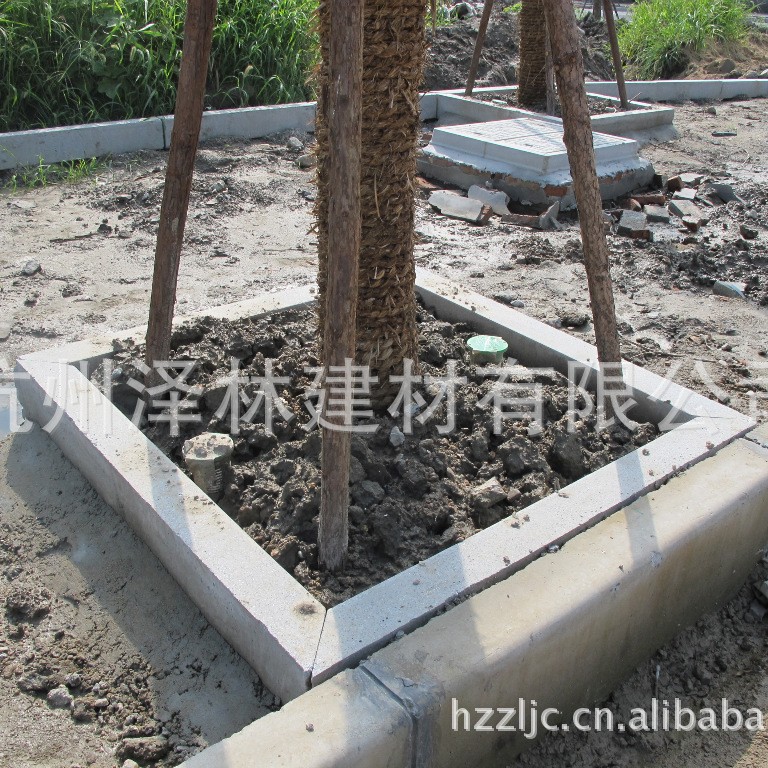 PC树围树盖人行道树穴套装1200*1200预制混凝土构件耐候性