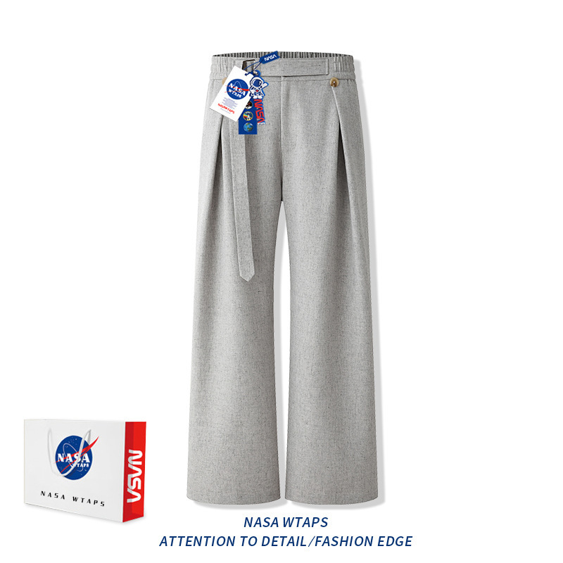 NASA ABOUT美式休闲运动套装男秋季潮牌卫衣宽松外套长裤潮搭一套|undefined