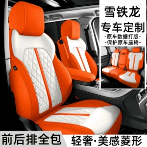 Citroen Versailles C5X C-Elysée C4L C5 Dəri Oturacaq Üzlükləri və Minderləri