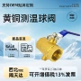 加厚正品测温球阀