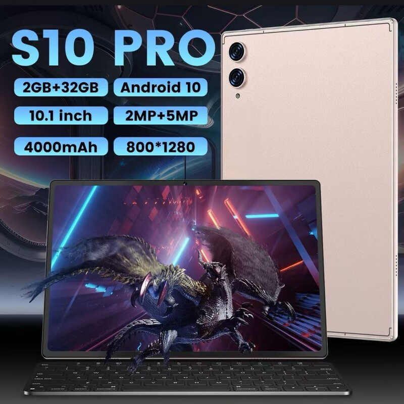Cross-border tablet new S10 Pro 10.1 inch screen 2 32G Android 10 factory hot sale