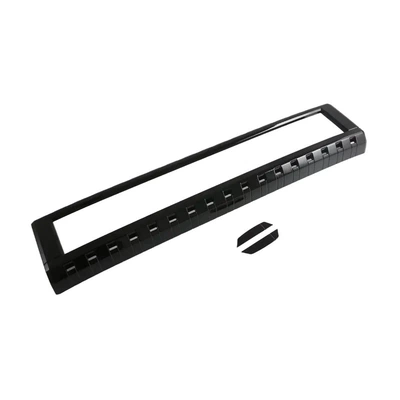 Applicable to 24 Models: Other Automotive Exterior Supplies - bright-black-middle-mesh-frame-a