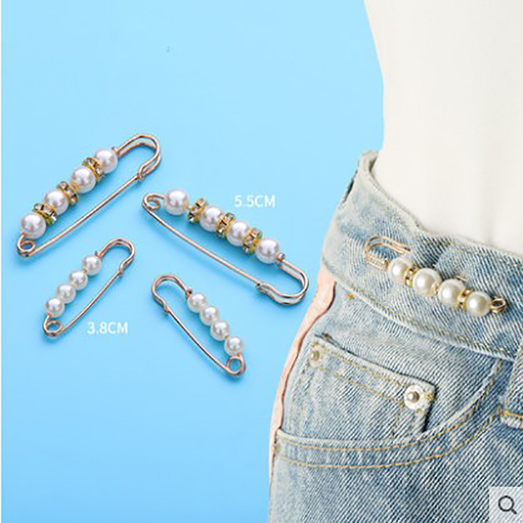 PIN combinación de corrección de cintura artefacto cintura falda de ajuste de cintura anti-exposición hebilla broche mujer ropa fija