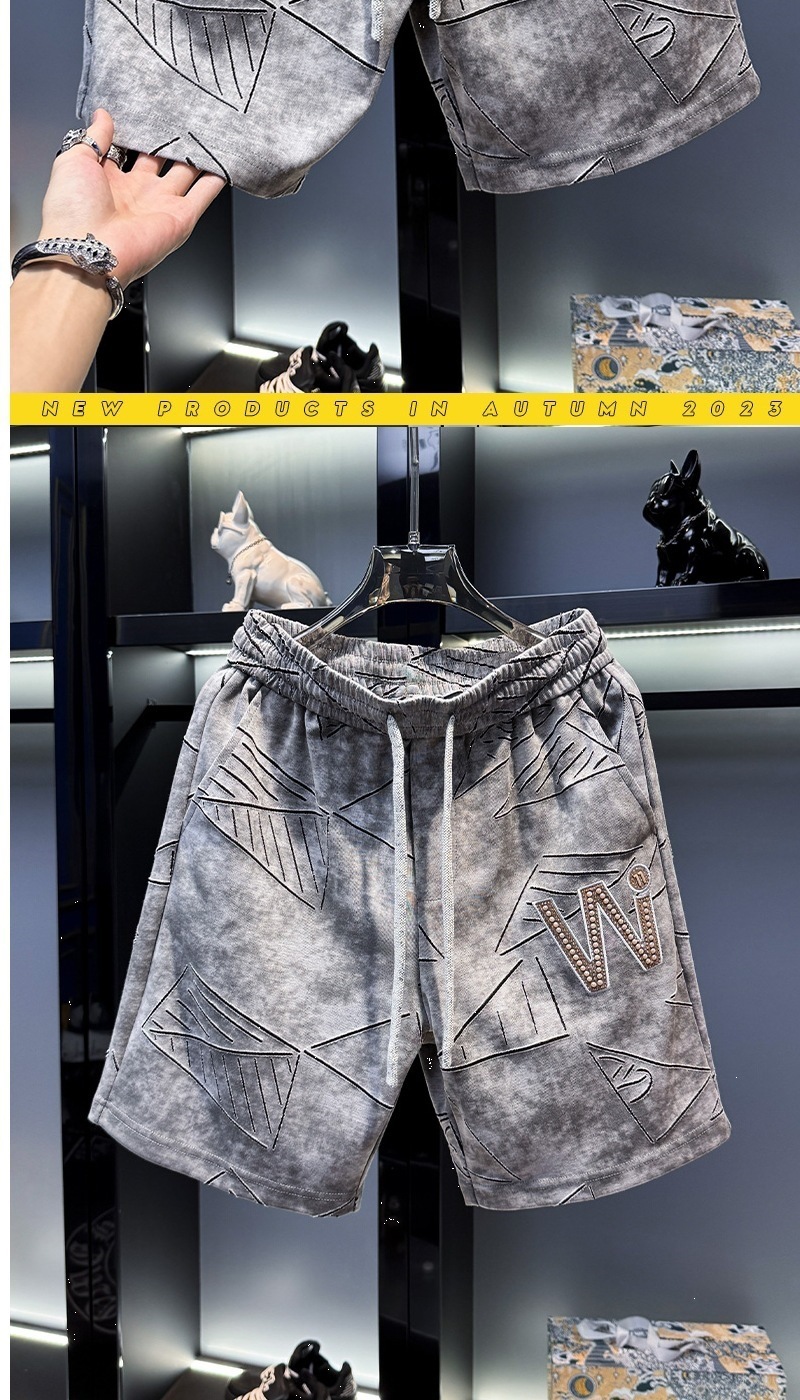 Men's Cargo Shorts - American Style Workwear Casual 5-Inch Shorts With Multiple Pockets, Loose Fit Summer Short Pants_viptrois.com