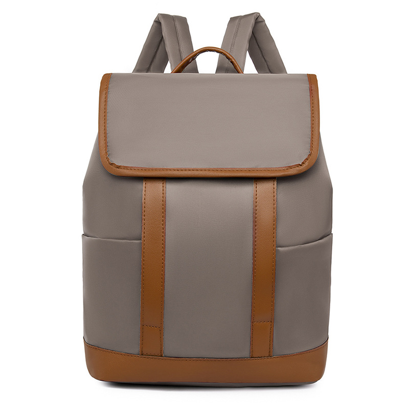 2023 nueva versión coreana de la mochila Oxford para mujer moda contraste color gran capacidad estudiante de secundaria computadora mochila escolar marea