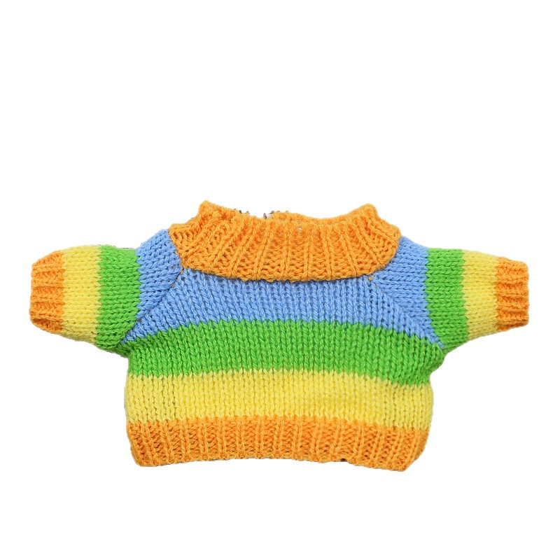 Teddy Bear muñeca reemplazo suéter 20cm ropa de bebé al por mayor Teddy Bear jefe perro muñeca de algodón juguetes accesorios de ropa